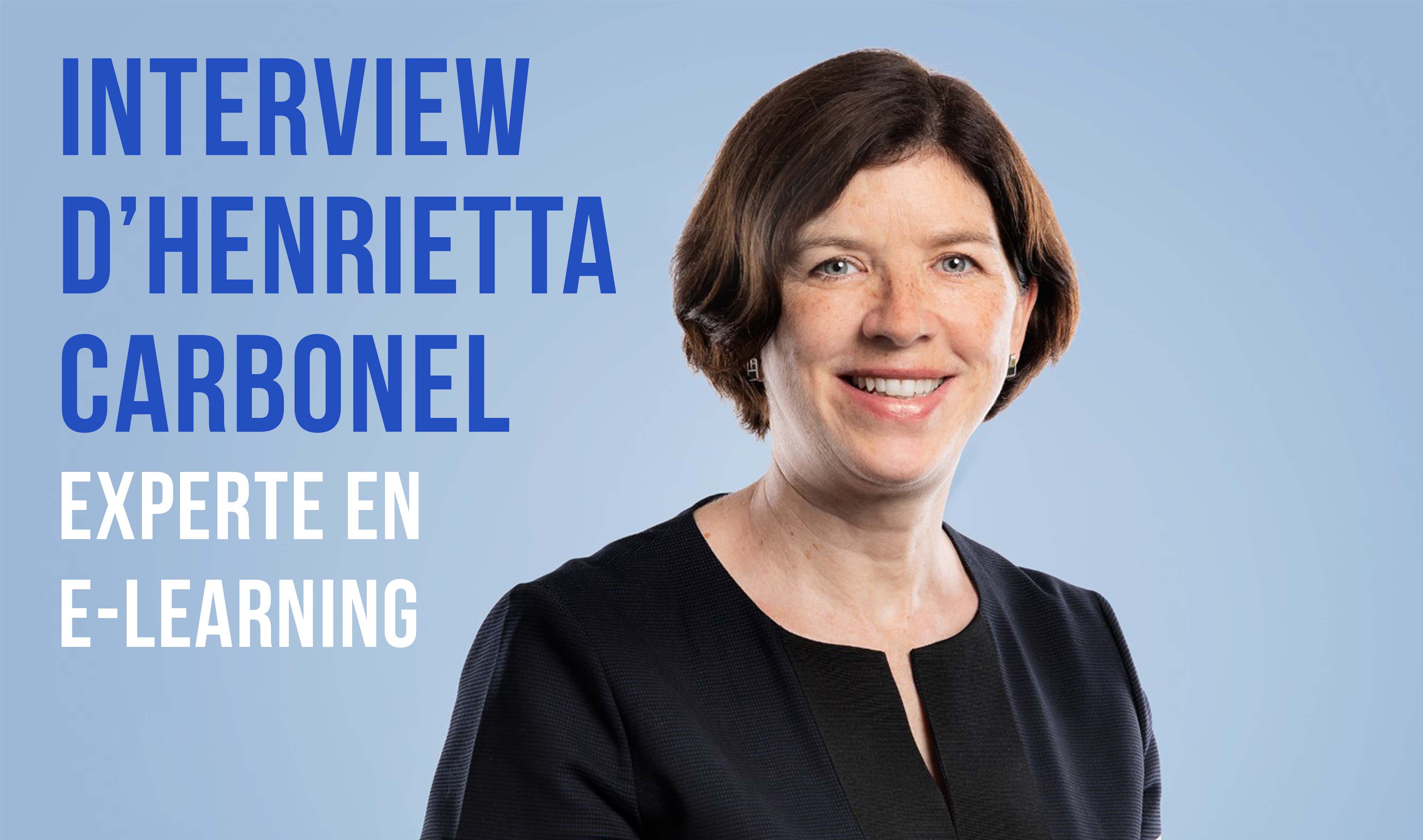 Henrietta Carbonel, experte en e-learning à UniDistance Suisse